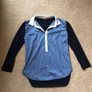 Ann Taylor Collared Top XSP